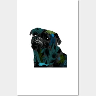 Party Pug Posters and Art